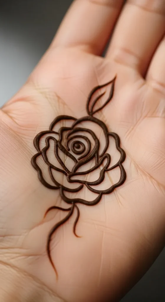 Simple Rose Outline