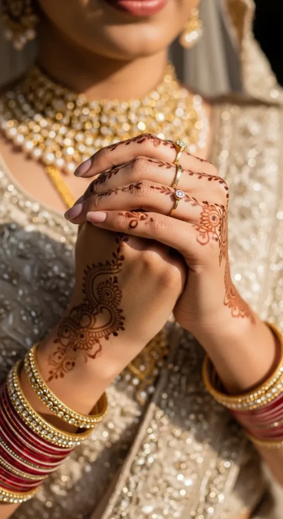 simple wedding mehndi