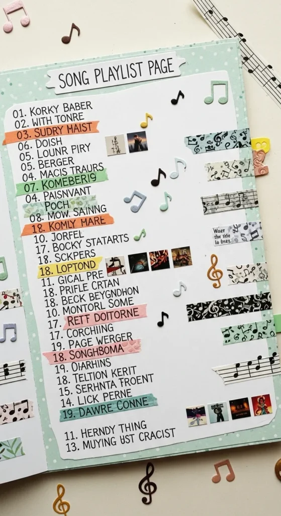 Song Playlist Page