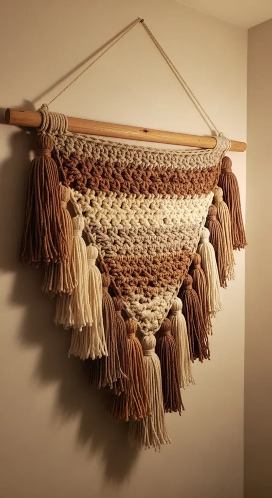  Tasseled Triangle Design