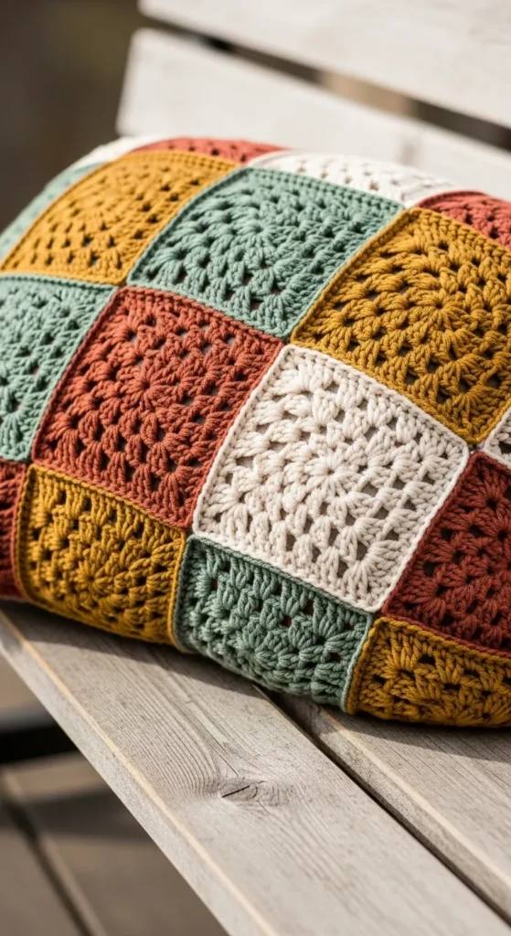 Textured Square Pillow