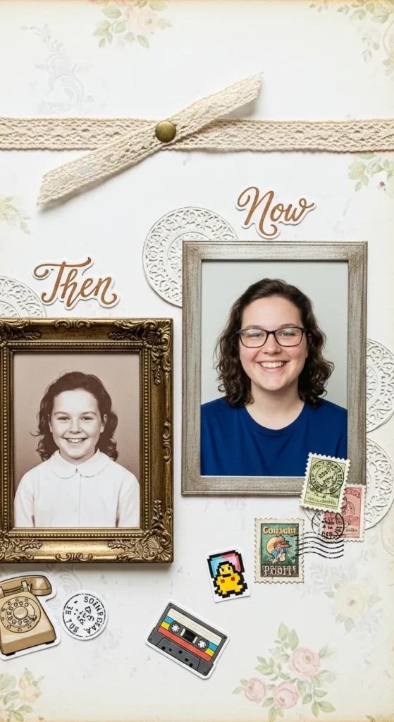 "Then and Now" Comparison