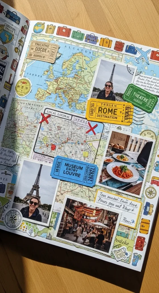 Travel Journal Scrapbook