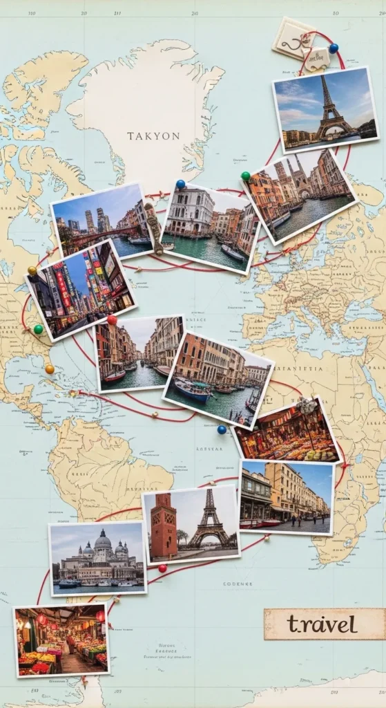 Travel Memories Timeline