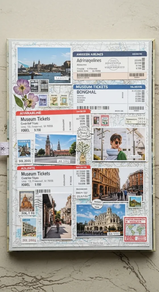 Travel Ticket Collection Page