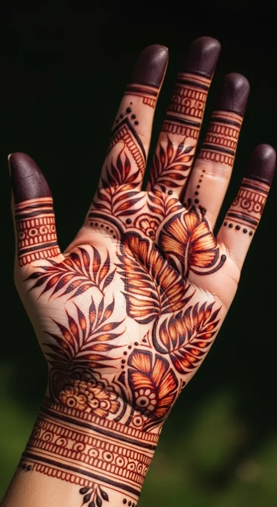 Tropical Leafy Design