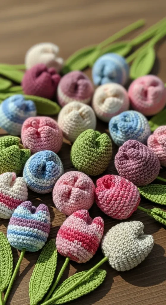 Tulip Crochet Flower