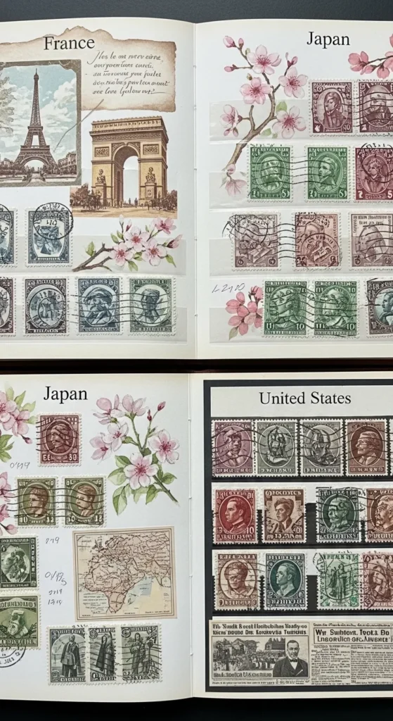 Vintage Postage Stamps