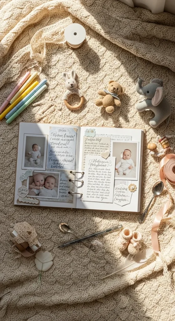 baby scrapbook ideas