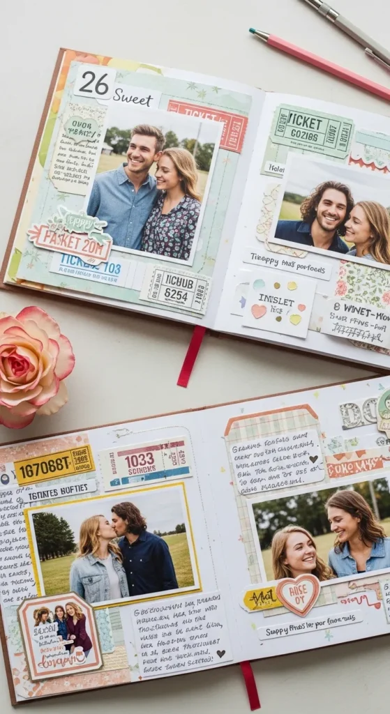 best friend scrapbook ideas