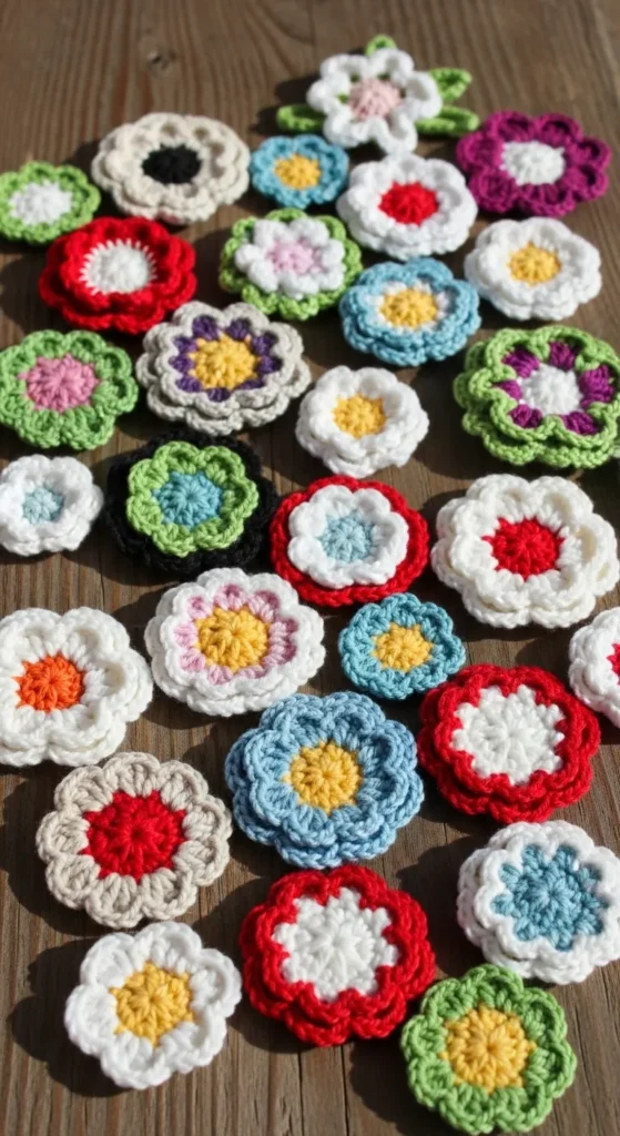 crochet flower ideas