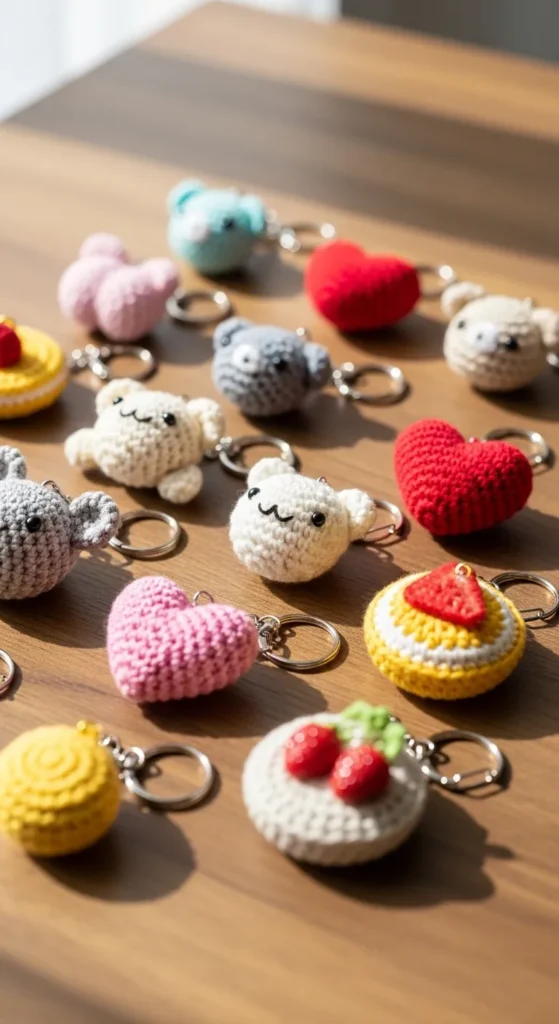 crochet keychain ideas