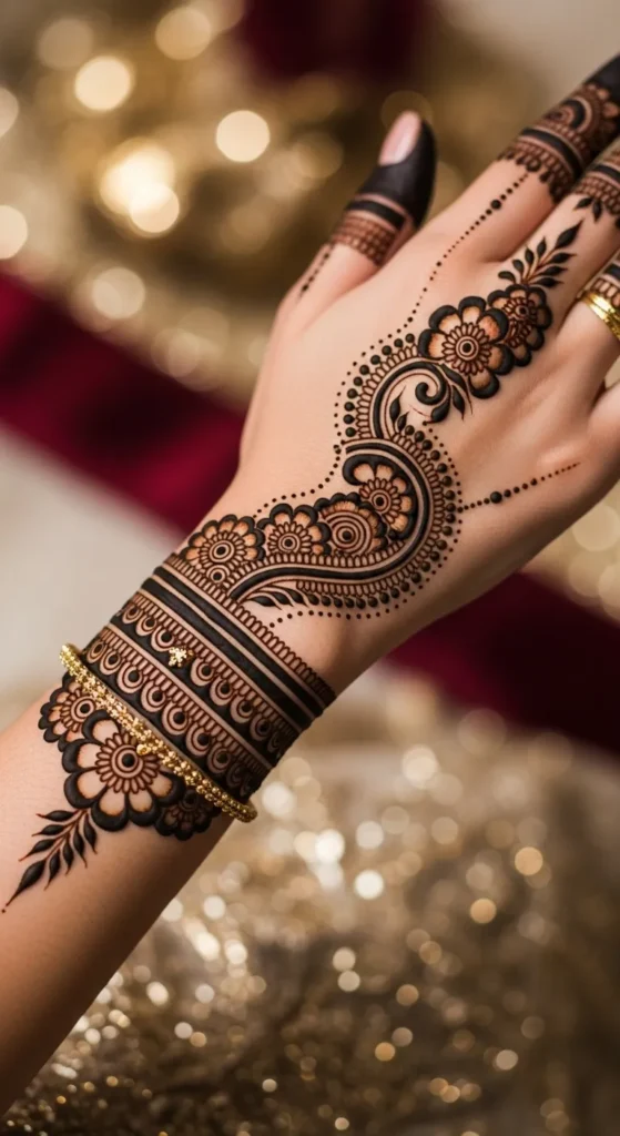 simple bridal mehndi