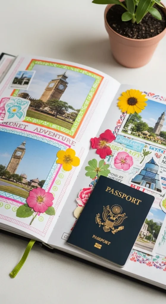 travel scrapbook ideas