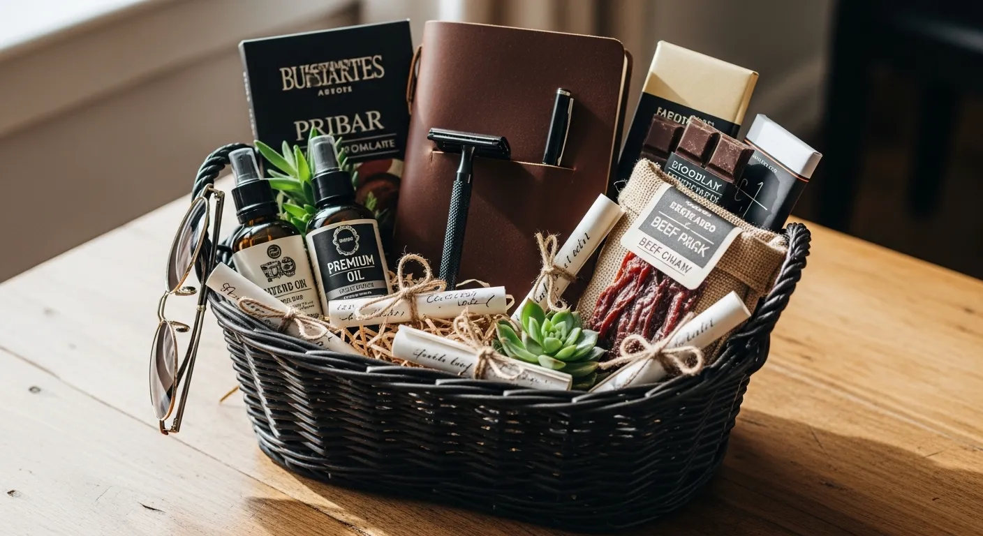 21 Trendy DIY Gift Basket for Him for Custom Presents with a Personal Touch