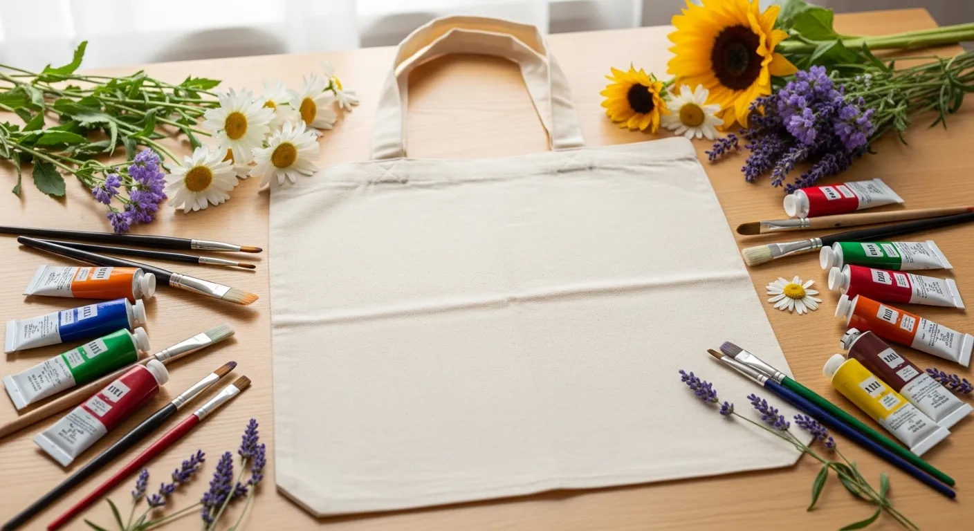 25 Gorgeous floral tote bag painting ideas for Soft and Artistic Everyday Looks