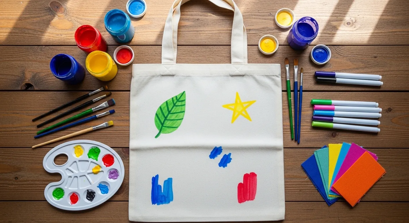 26 Simple diy tote bag painting for Fun and Custom Handmade Fashion