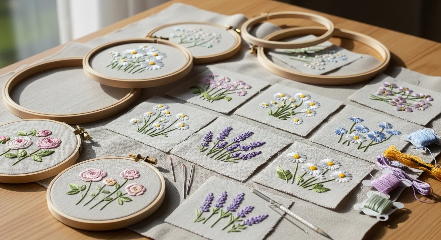 27 Elegant Floral Hand Embroidery Designs for Soft and Timeless Needlework Ideas