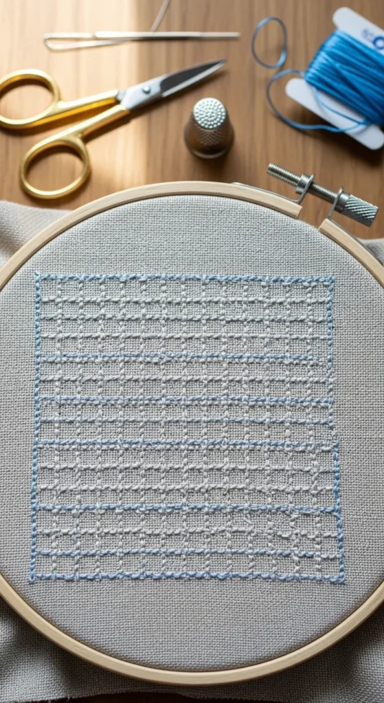 Basic Cross Pattern Grid