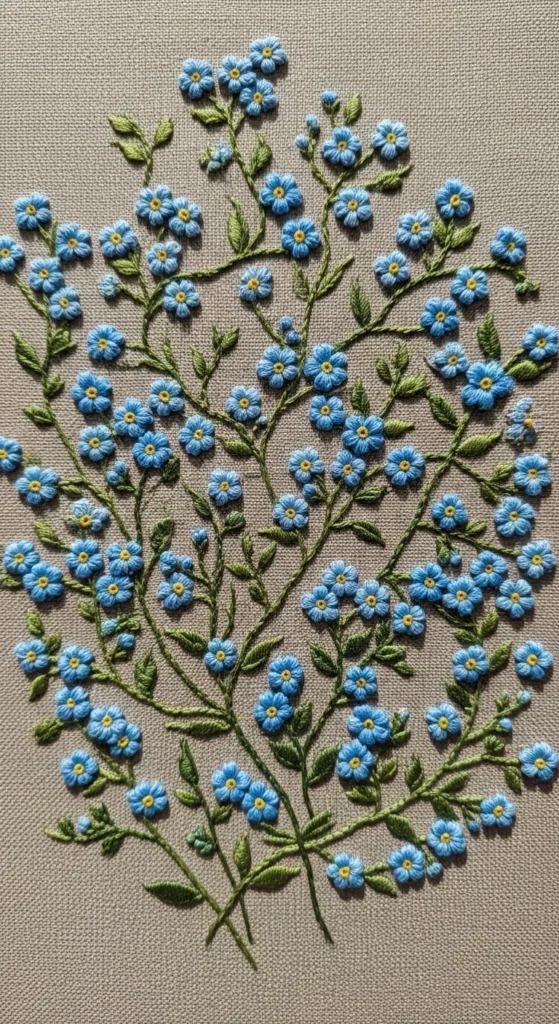 Blue Forget-Me-Not Sprays
