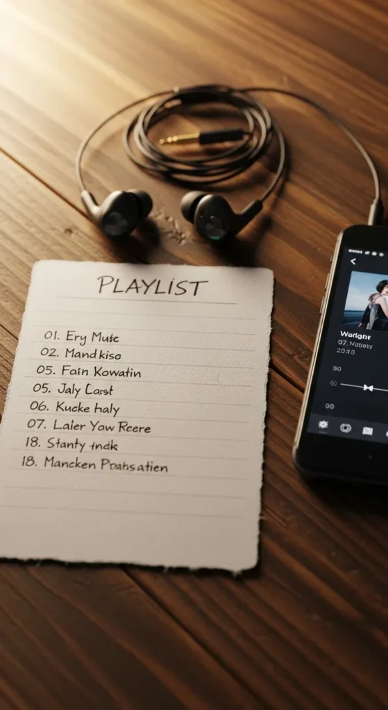 Custom Playlist with a Handmade Cover