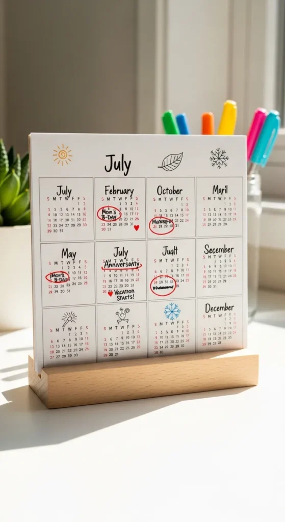 Customized Calendar