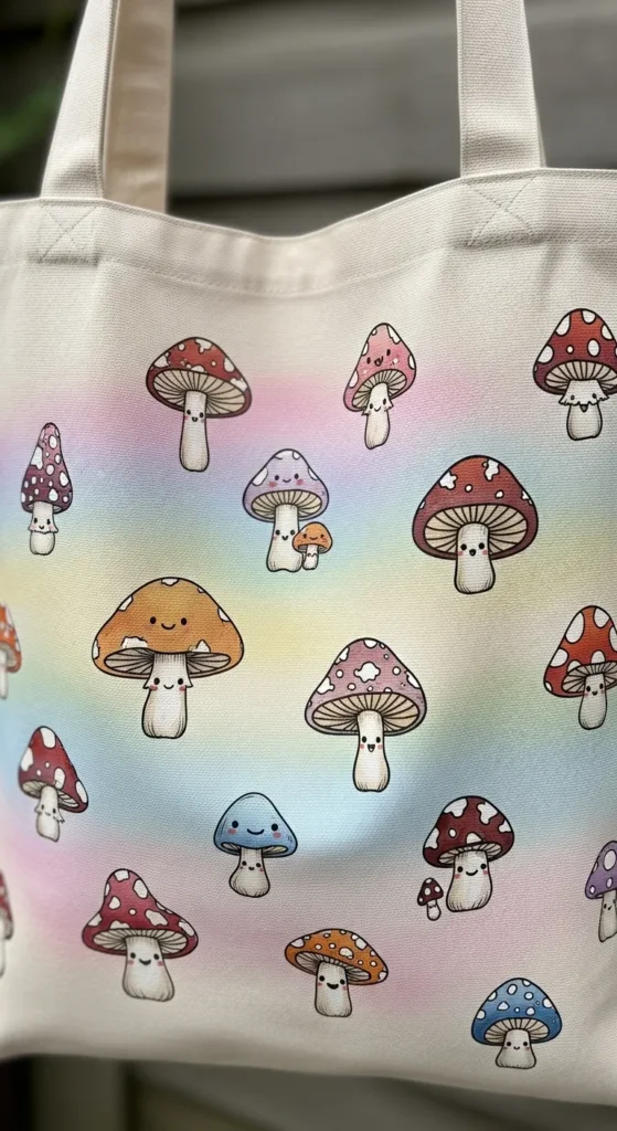 Cute Mushroom Faces
