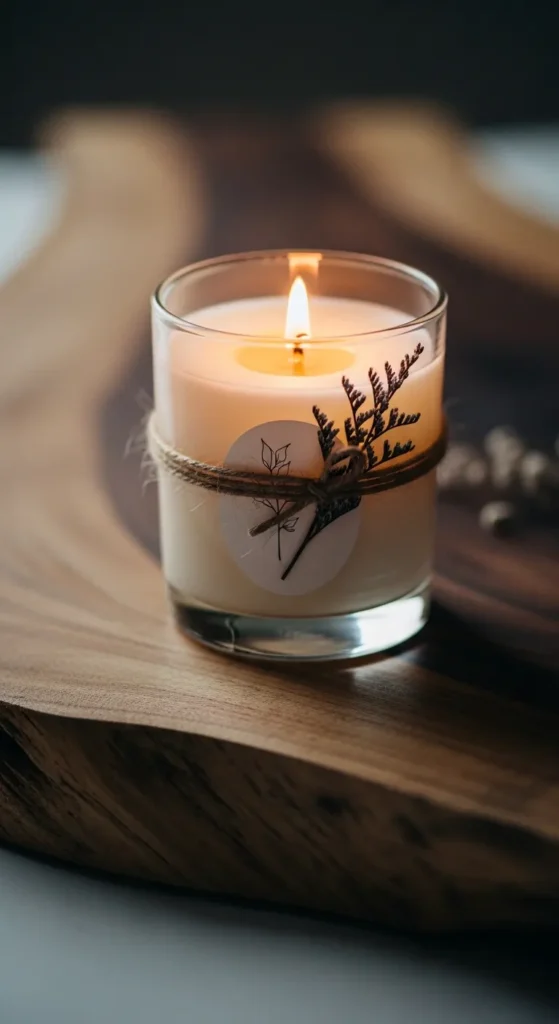 DIY Candle Gift