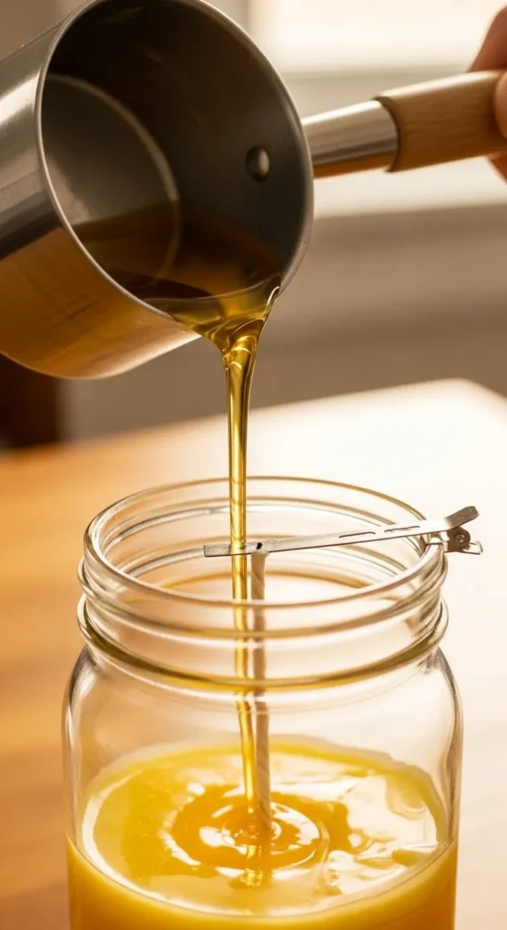 DIY Candle in a Jar