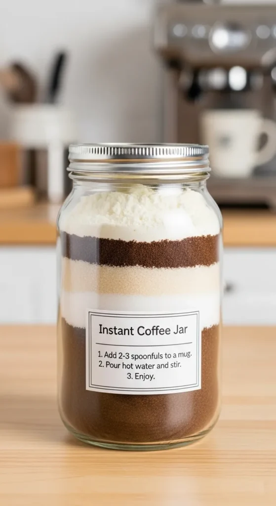 DIY Coffee Mix Jar