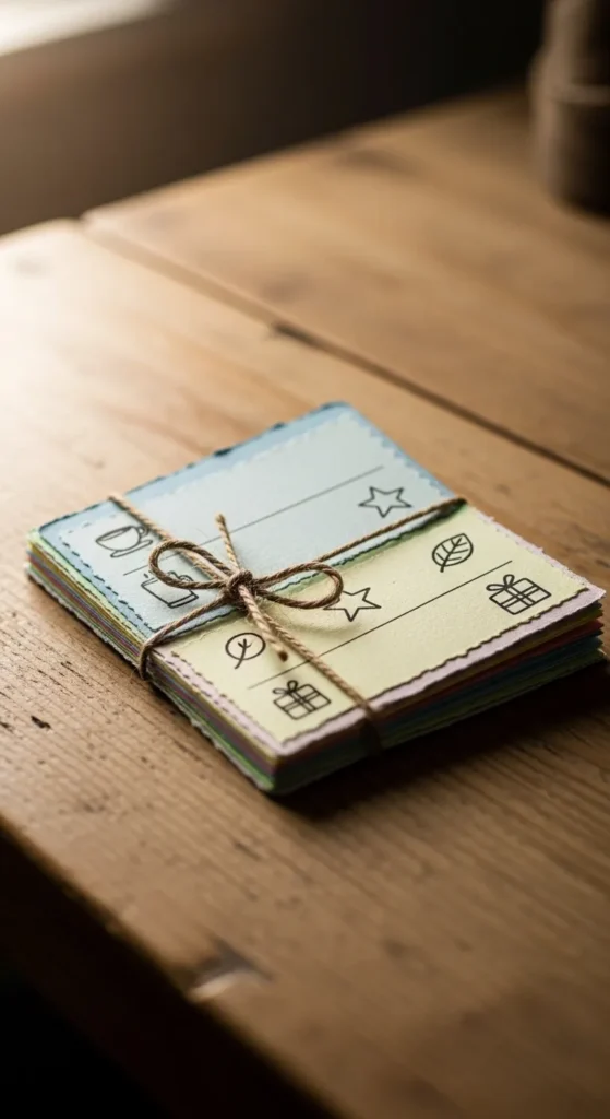 DIY Coupon Book