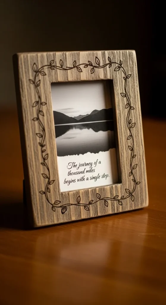 DIY Frame with Quotes