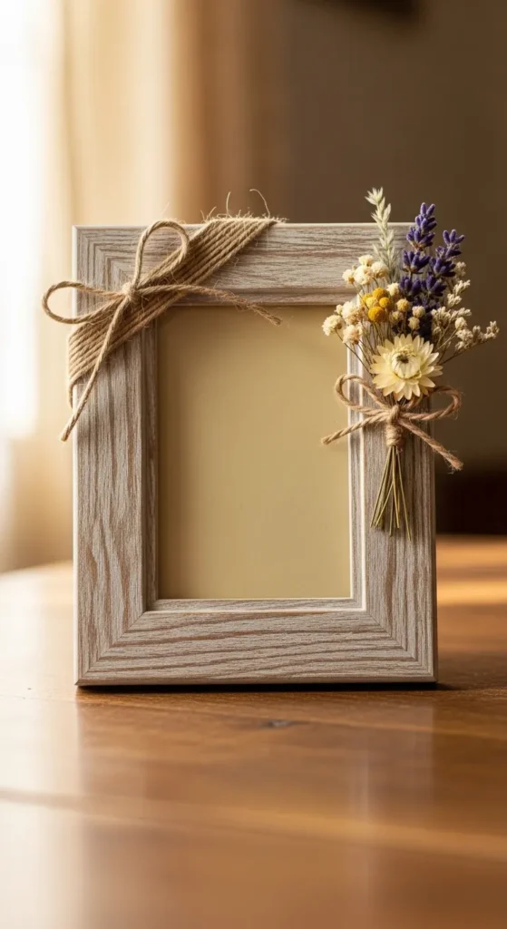 DIY Photo Frame with a Twist