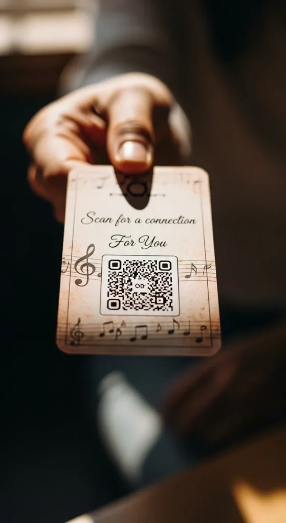DIY Playlist QR Card