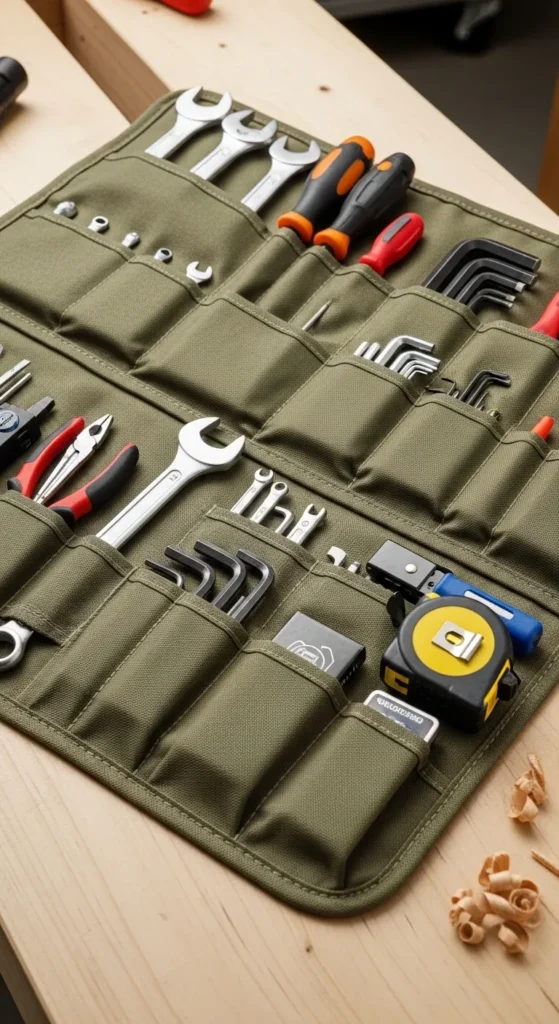 DIY Tool Organizer Roll
