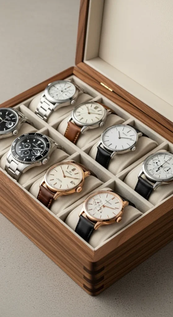  DIY Watch Organizer Box