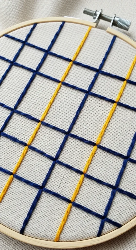 Geometric Square Pattern