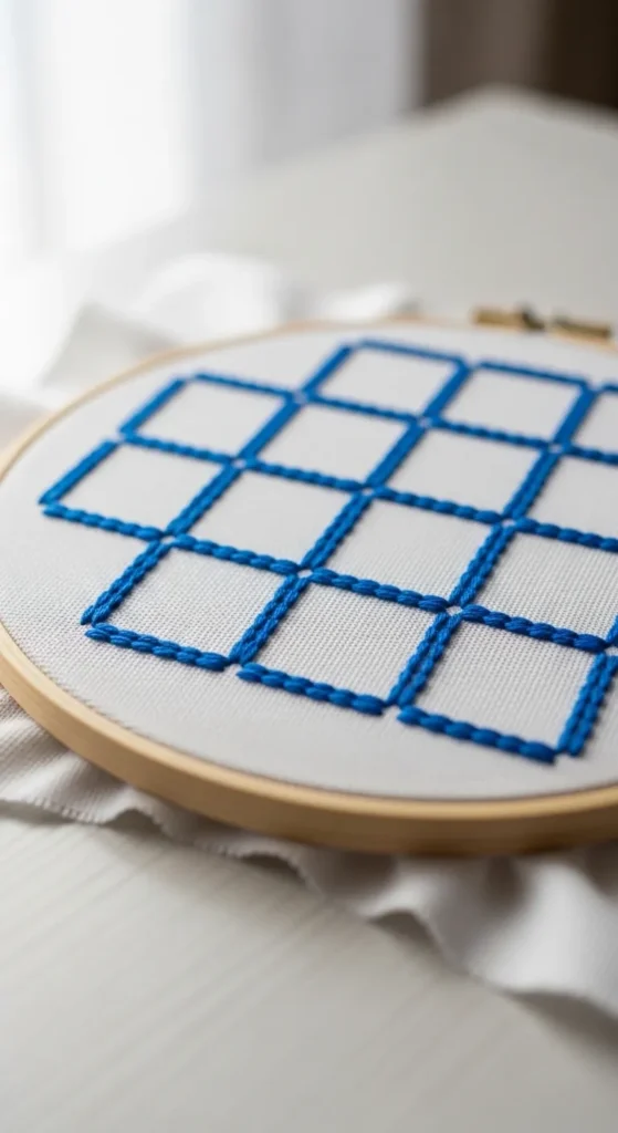 Geometric Square Pattern