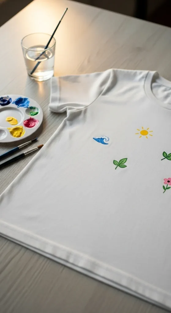 Hand-Painted T-Shirt