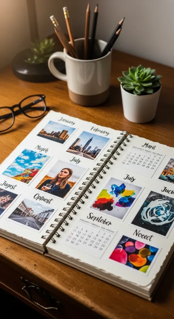 Handmade Calendar of Memories