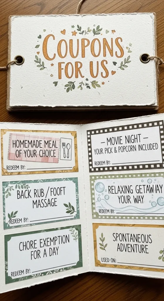 Handmade Coupon Book
