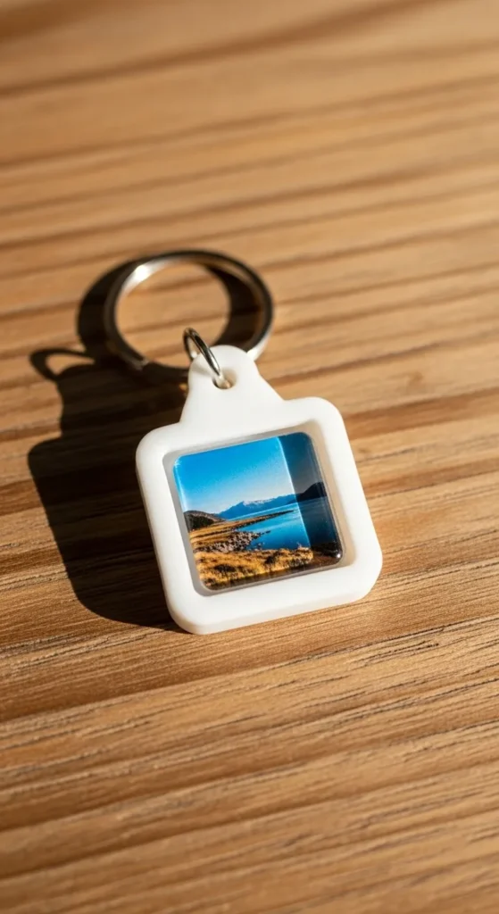 Handmade Photo Keyring