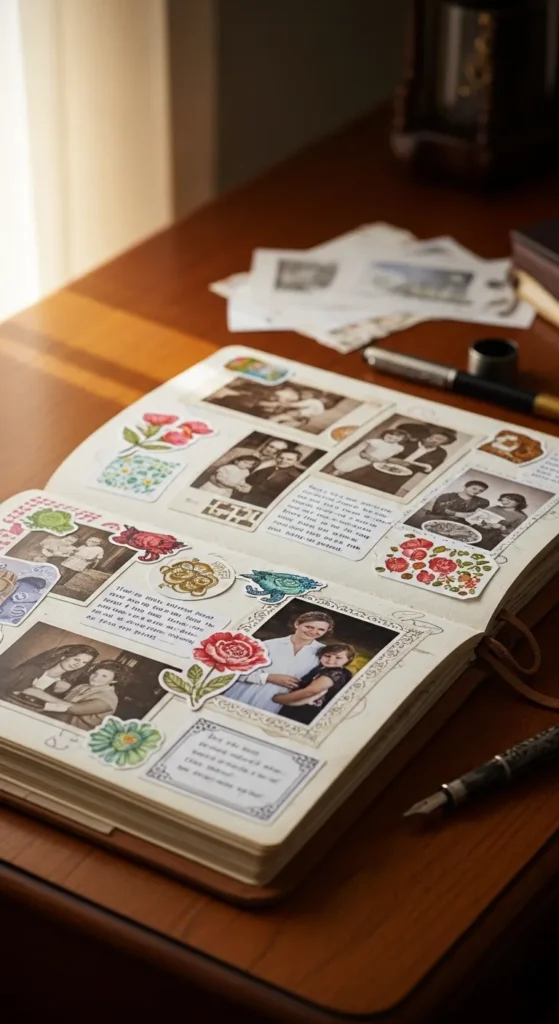 Handmade Photo Scrapbook