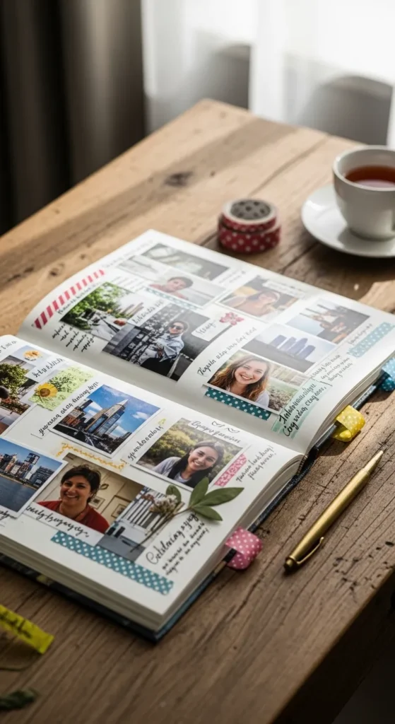 Handmade Photo Scrapbook