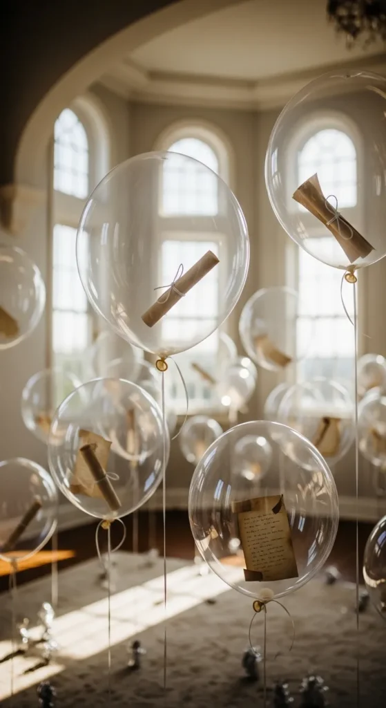 Love Notes in Balloons
