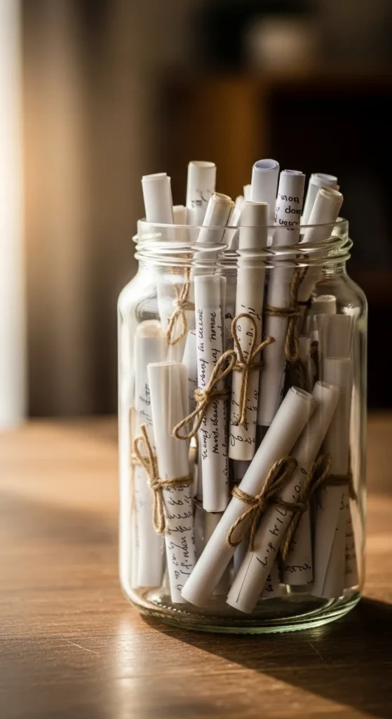 Memory Jar Full of Love Notes