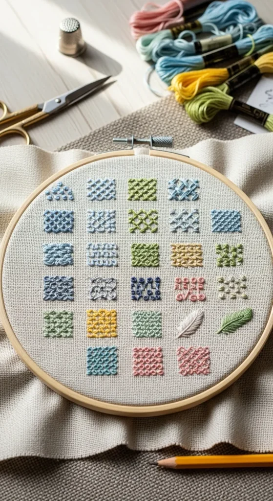  Mixed Stitch Sampler