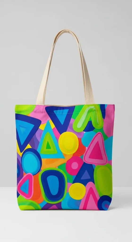 Random Shape Collage Paint