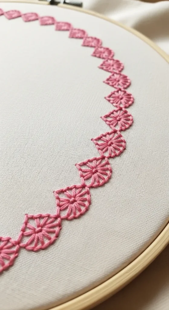 Scallop Border Stitch