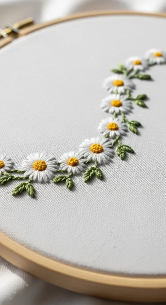 Simple Daisy Chain Stitch